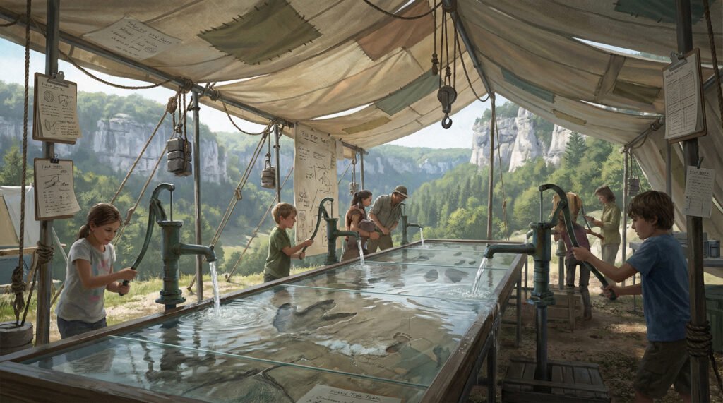 Water reveals